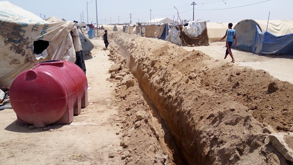 Emergency Wash intervention for formal and informal IDP camps within Anbar and Salah-al-Din governorates