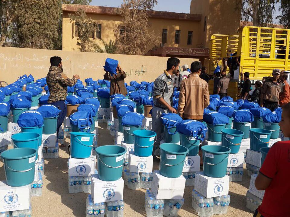“Rapid Response Mechanism”: Intervention for IDPs in Anbar and Salah-al-Din, Provision of Food Parcels, Hygiene and Dignity Kits for IDPs on the move